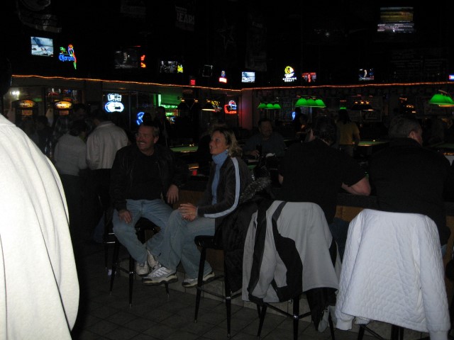 K. V. HotShots Sports Bar 1/24/09